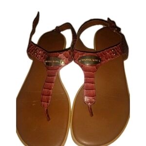 Michael Kors Women's Tan and Brown Sandals